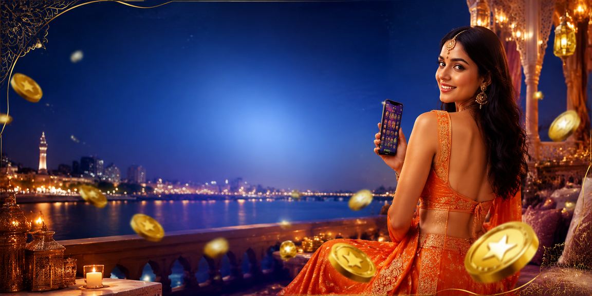 Ahmedabad riverfront with players enjoying online casino bonuses